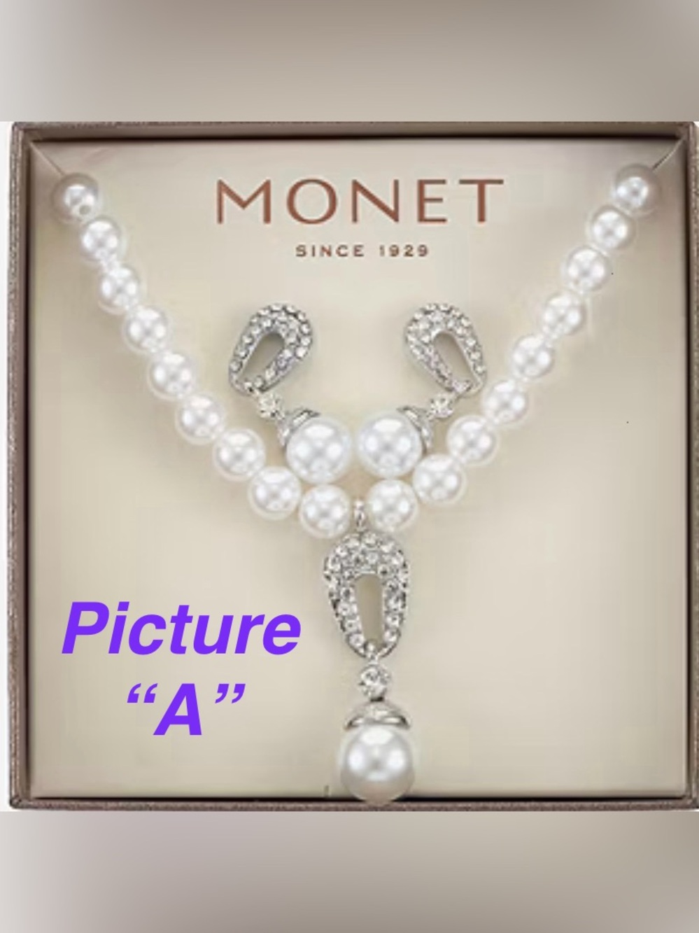 Monet- Necklace & Earrings Set 2fer - All *NIB* (Choose Your Set) A,B,C,D, or E